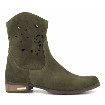 Botki ażurowe FIORE