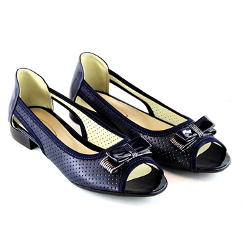 Baleriny z wycięciem