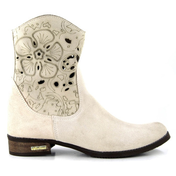 Botki ażurowe FIORE